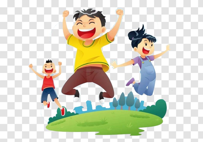 Child Jumping Royalty-free Clip Art - Boy - Children 's Day Transparent PNG