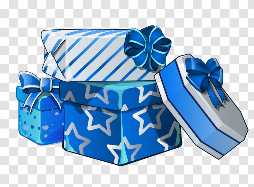 Blue Aqua Turquoise Gift Wrapping Electric Blue Transparent PNG
