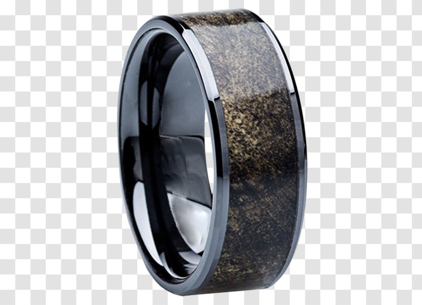 Wedding Ring Antler Inlay - Diamond Transparent PNG