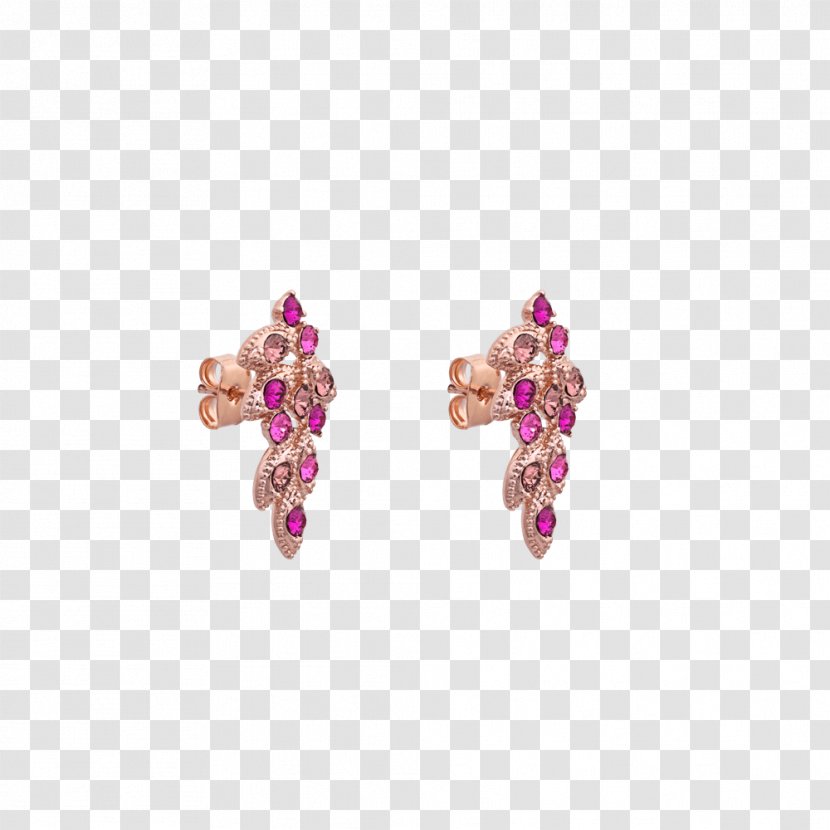 Earring Chrome Hearts Ruby Jewellery Kreole - Earrings Transparent PNG