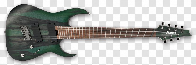Seven-string Guitar Ibanez Electric String Instruments ESP Guitars Transparent PNG