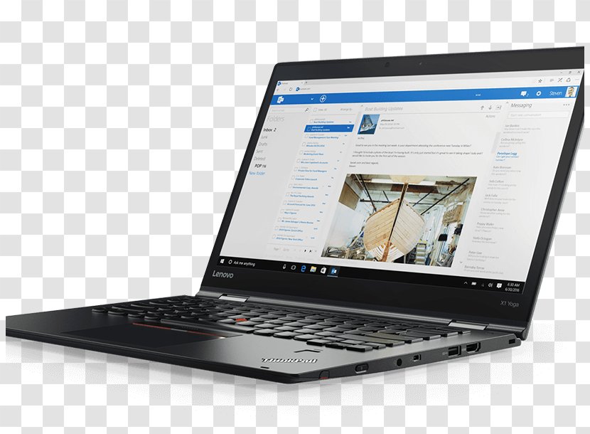 ThinkPad X Series X1 Carbon Laptop Lenovo Yoga 20JD - Ultrabook Transparent PNG