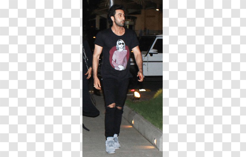 Jeans T-shirt Shoulder Leggings Sportswear - Karan Johar Transparent PNG