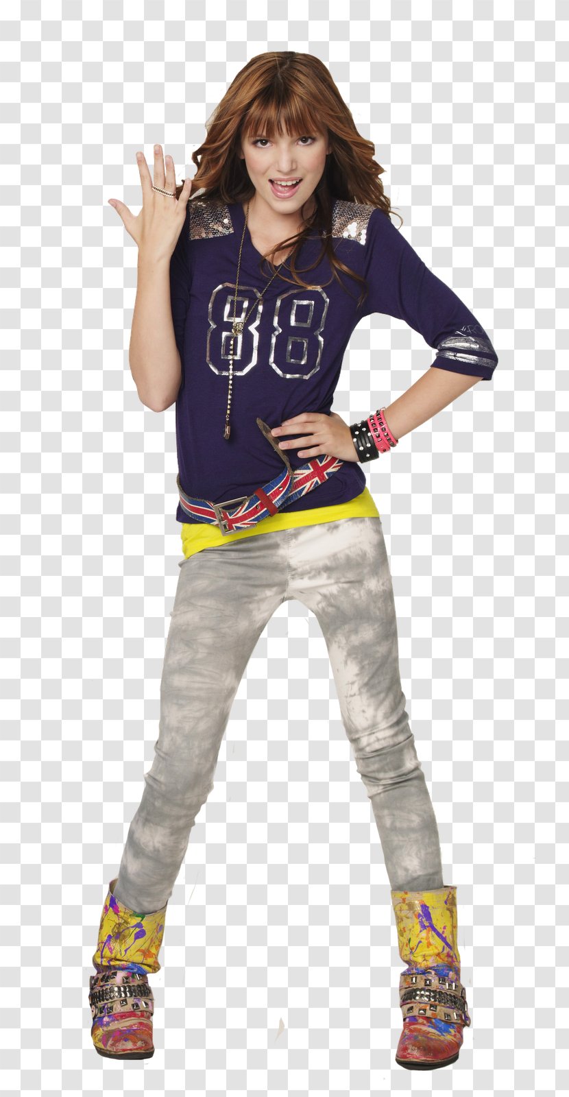 Zendaya Shake It Up CeCe Jones Disney Channel Television Show - Joint - Jeans Transparent PNG