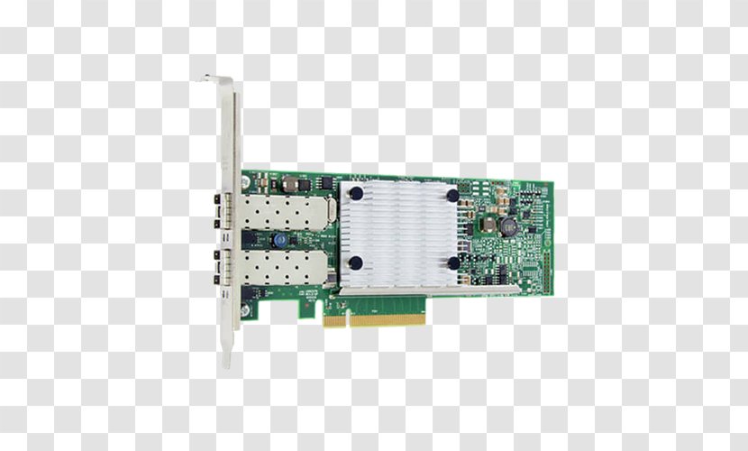 Network Cards & Adapters TV Tuner 10 Gigabit Ethernet PCI Express - Controller Transparent PNG