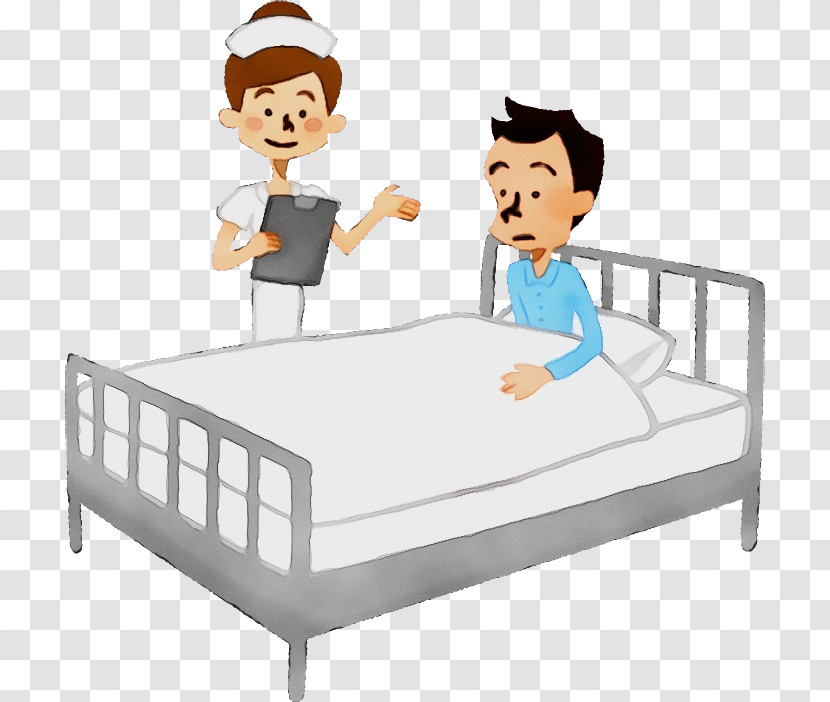 Cartoon Furniture Bed Child Room Transparent PNG