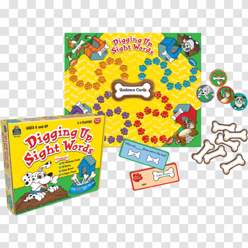 Sight Word Educational Game Kindergarten - Mathematical - Reading Test Transparent PNG