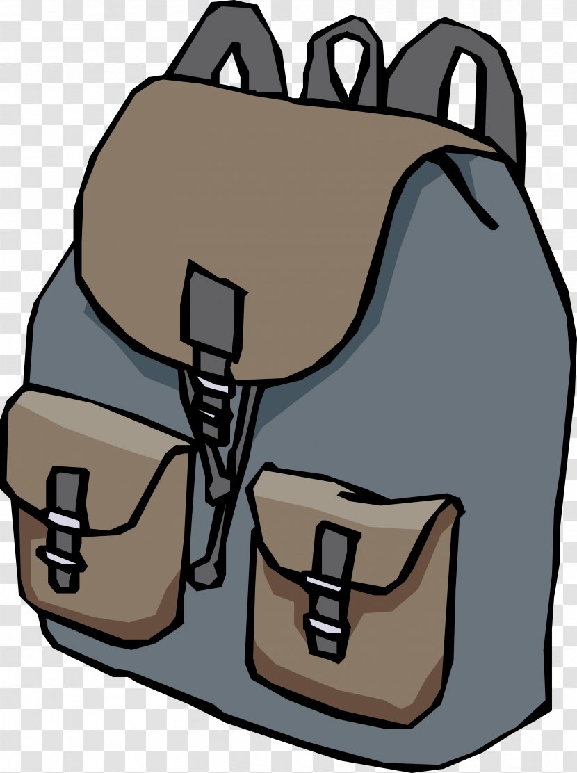 Clip Art - Bag - Schoolbag Transparent PNG