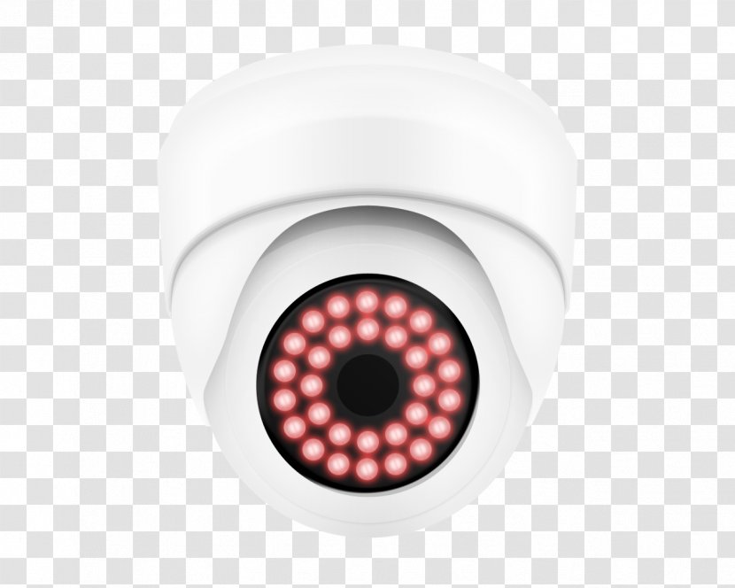 Wireless Security Camera Closed-circuit Television - Closedcircuit - Red Light Cameras Transparent PNG