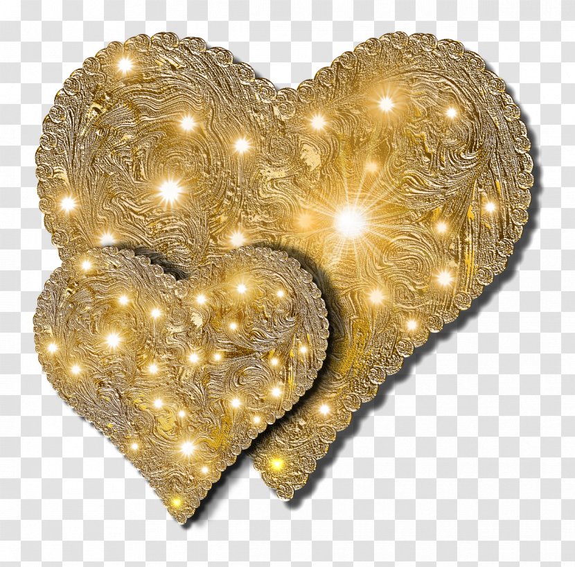 IPhone 4S Desktop Wallpaper Heart Emoji 5s - Iphone - Gold Transparent PNG