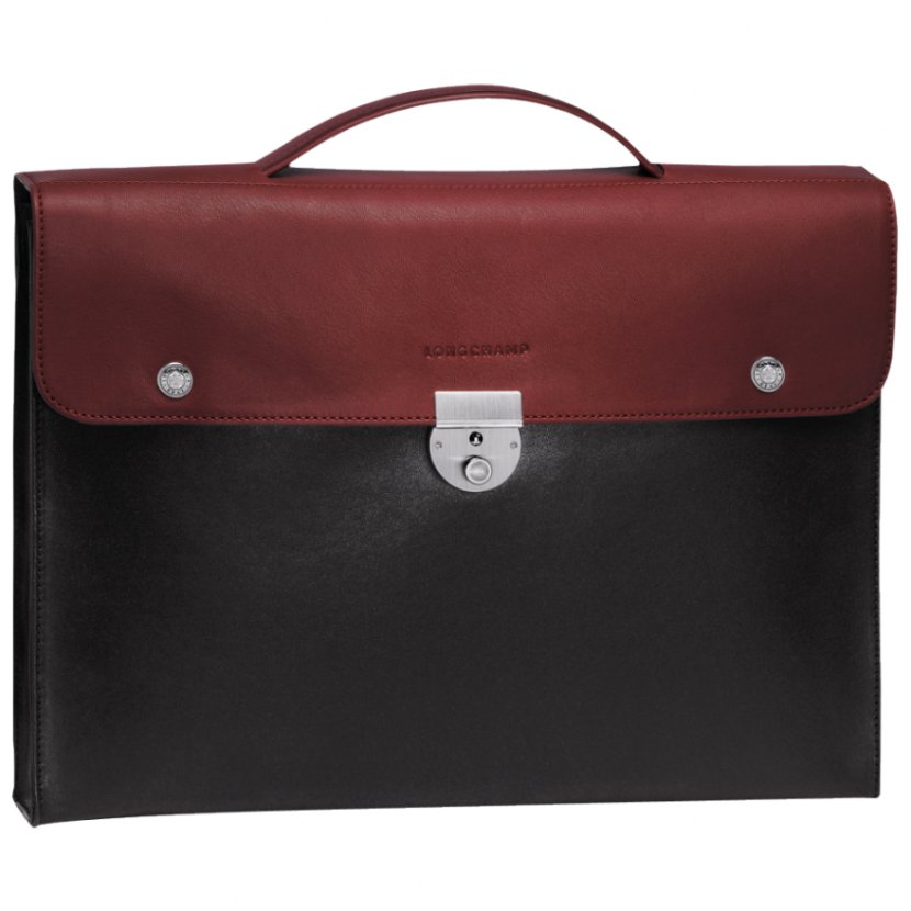 Briefcase Handbag Longchamp Leather - Bag Transparent PNG