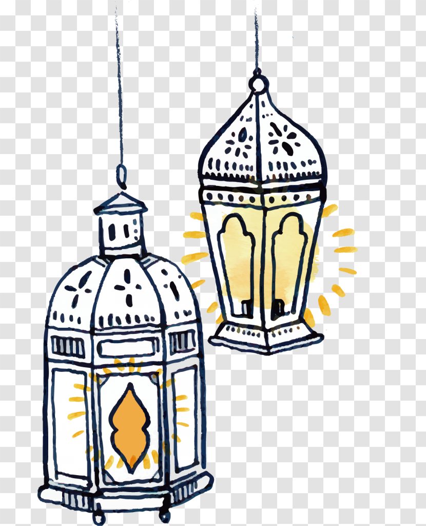 Eid Al-Fitr Mubarak Ramadan Islam - Lamp Transparent PNG