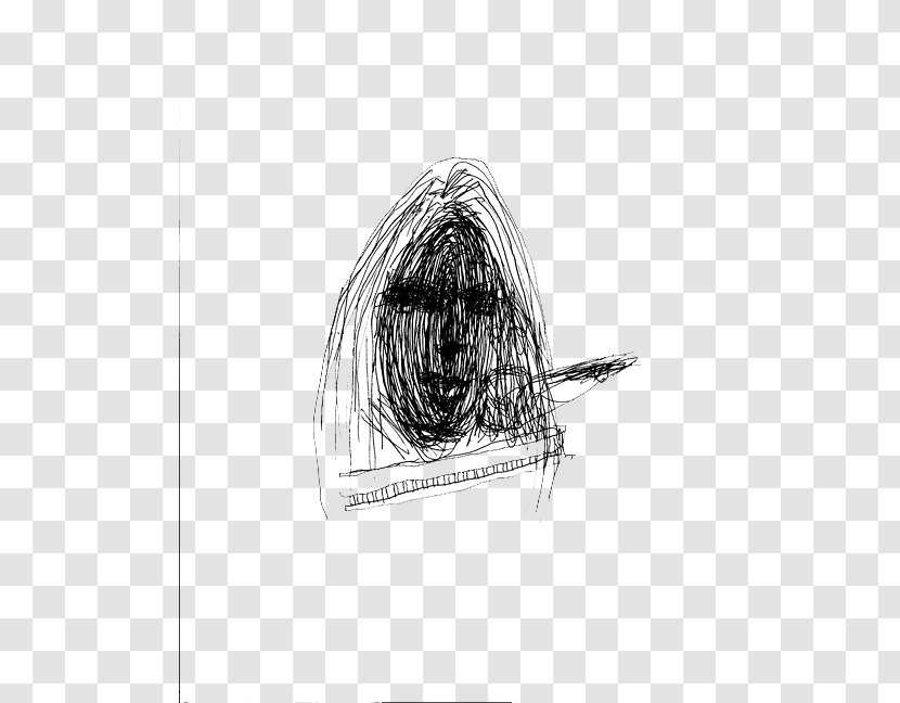 White Sketch - Black And - Design Transparent PNG