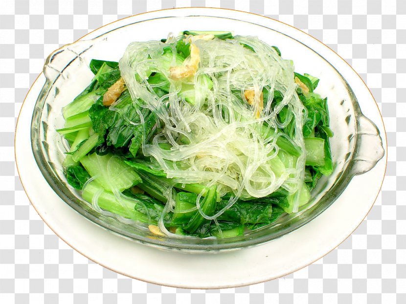 Namul Bok Choy Vegetable Cellophane Noodles Food - Fans Hemmi Cabbage Transparent PNG