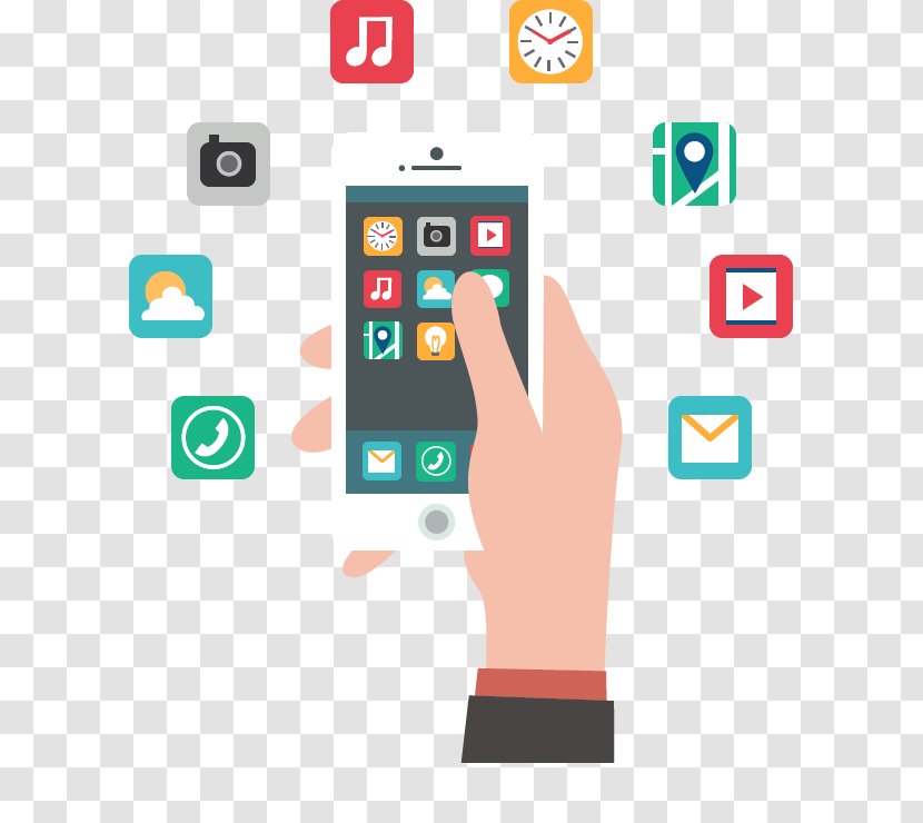 Mobile App Development Android Web - Communication Device Transparent PNG