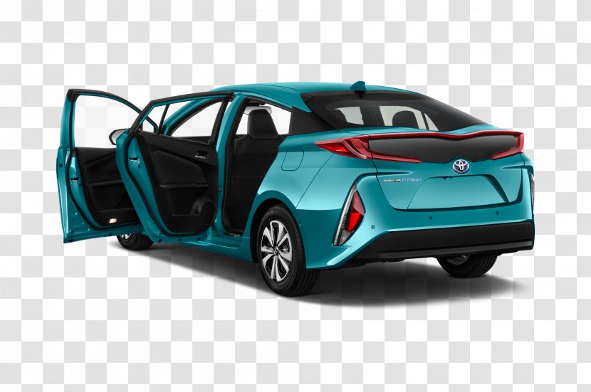 2017 Toyota Prius Prime Car Electric Vehicle Plug-in Hybrid Transparent PNG