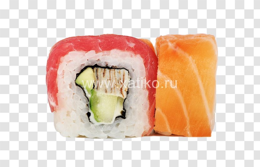 California Roll Sashimi Sushi Smoked Salmon Khatiko - Food Transparent PNG