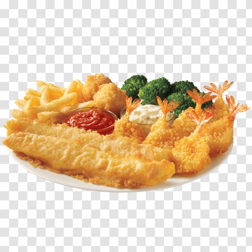 French Fries Fried Shrimp Chicken Fish Frying - Deep - Captain Ds Transparent PNG
