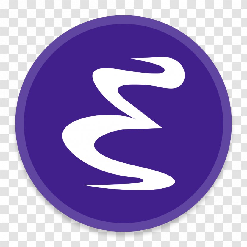 Purple Symbol - Emacs Transparent PNG