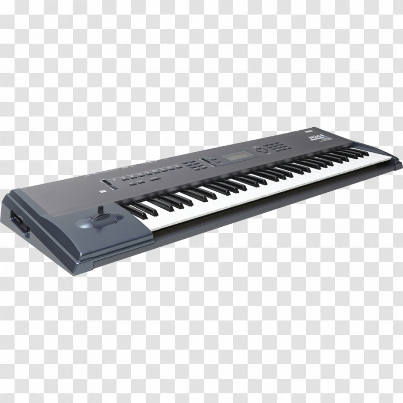 Digital Piano Electric Musical Keyboard Korg Kronos N364/264 - Silhouette - Instruments Transparent PNG
