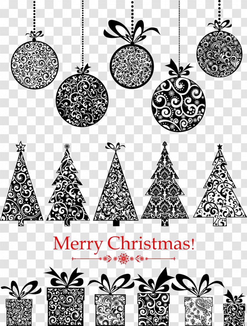 Christmas Tree Ornament Clip Art - Free Creative Matting Transparent PNG