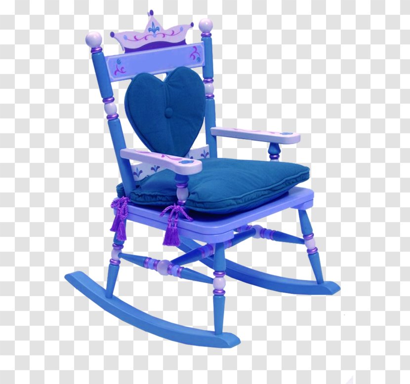 purple glider rocker