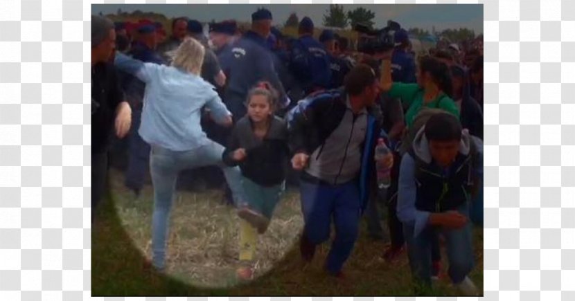 Röszke Petra László Incident Refugee Hungarian European Migrant Crisis - Worker Transparent PNG