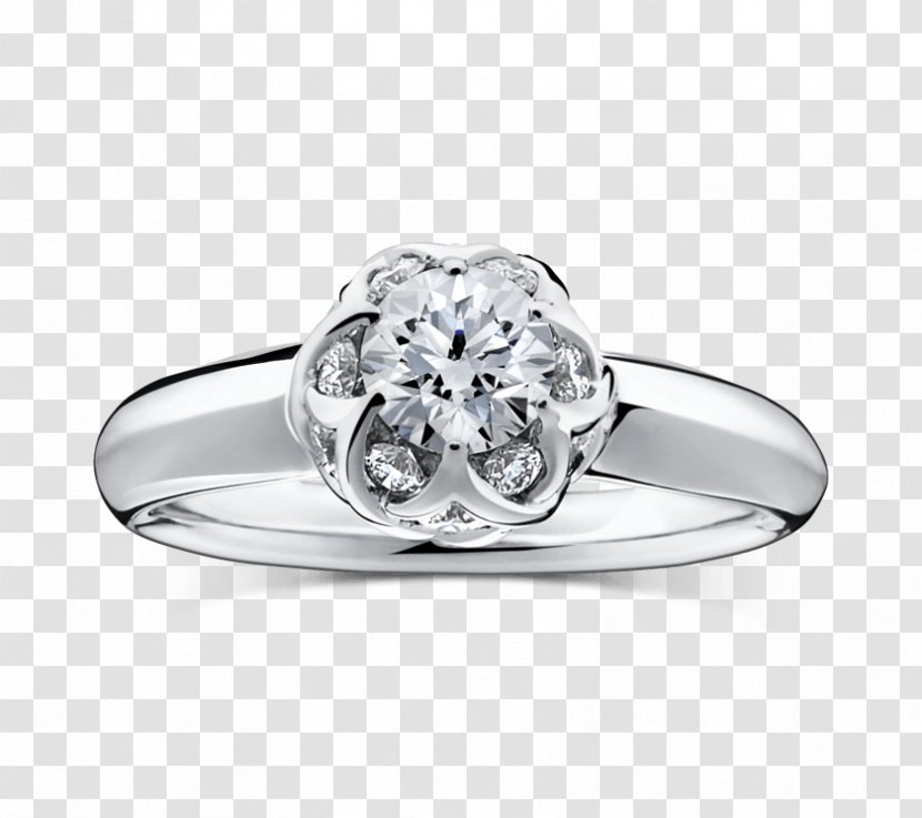 Wedding Ring Diamond Engagement Jewellery - Body Transparent PNG