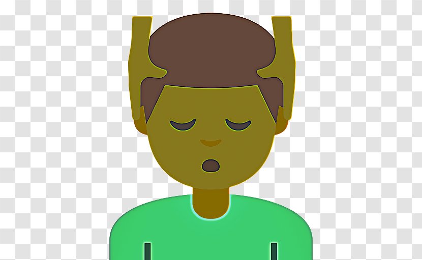 Emoji - Dark Skin - Style Child Transparent PNG