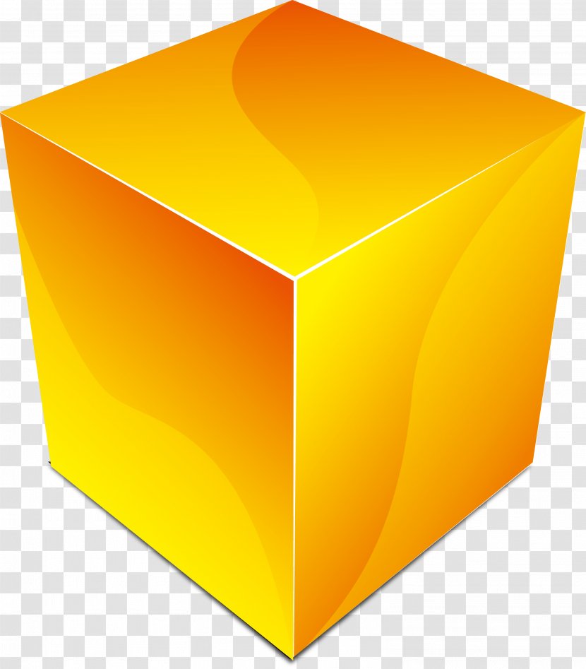 Industry Box Business Material Su1ea3n Phu1ea9m - Yellow Cube Graphics Transparent PNG