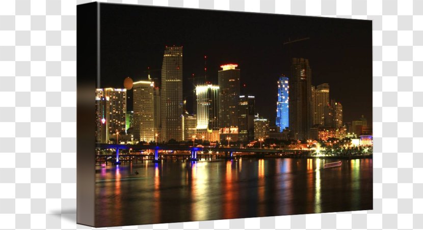 Skyline Skyscraper Cityscape Metropolitan Area Mobile Phones - Miami Transparent PNG
