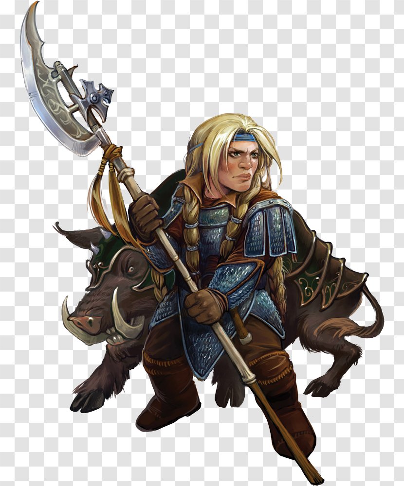 Woman Cartoon - Gnoll - Archery Warlord Transparent PNG