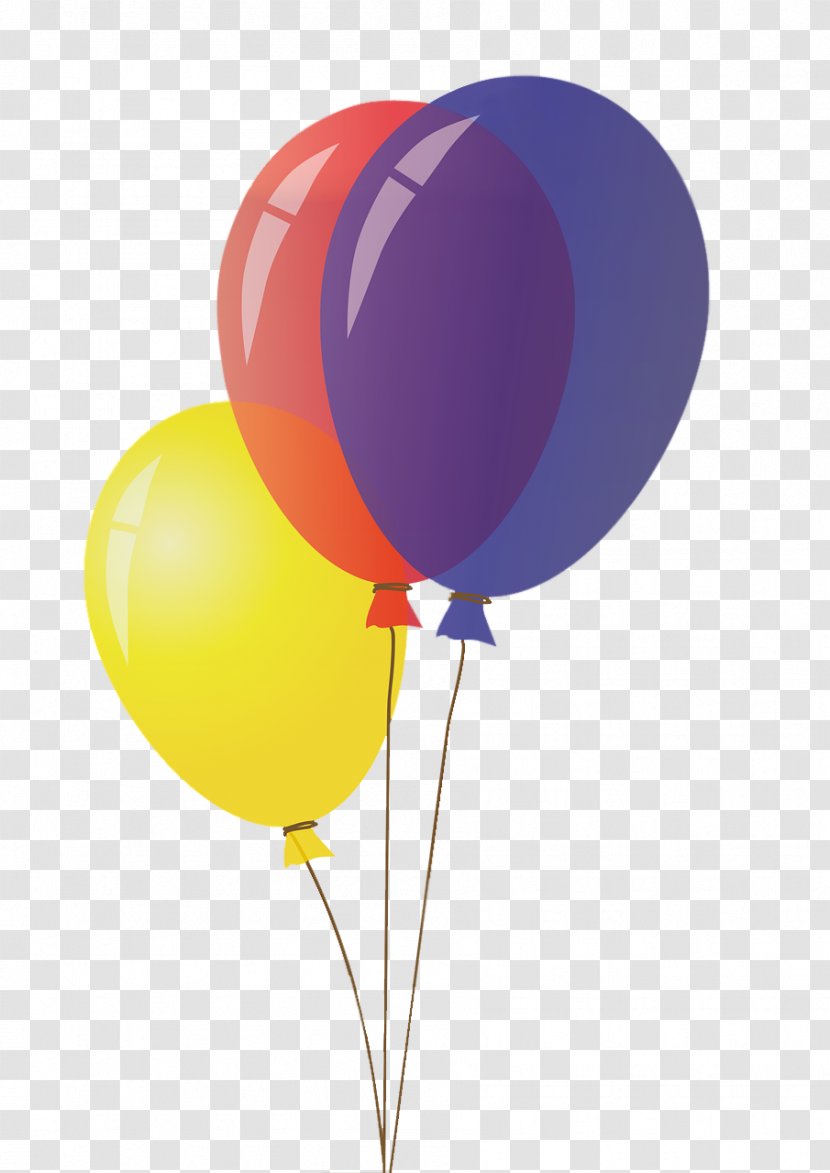 Heart-shaped Balloons Clip Art Birthday - Yellow - Balloon Transparent PNG