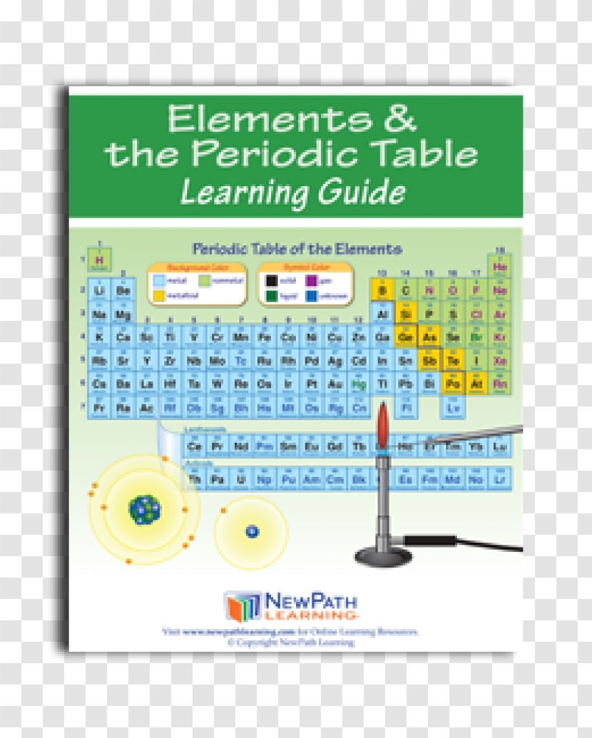 Periodic Table E-book Publication - Area - Student Learning Transparent PNG