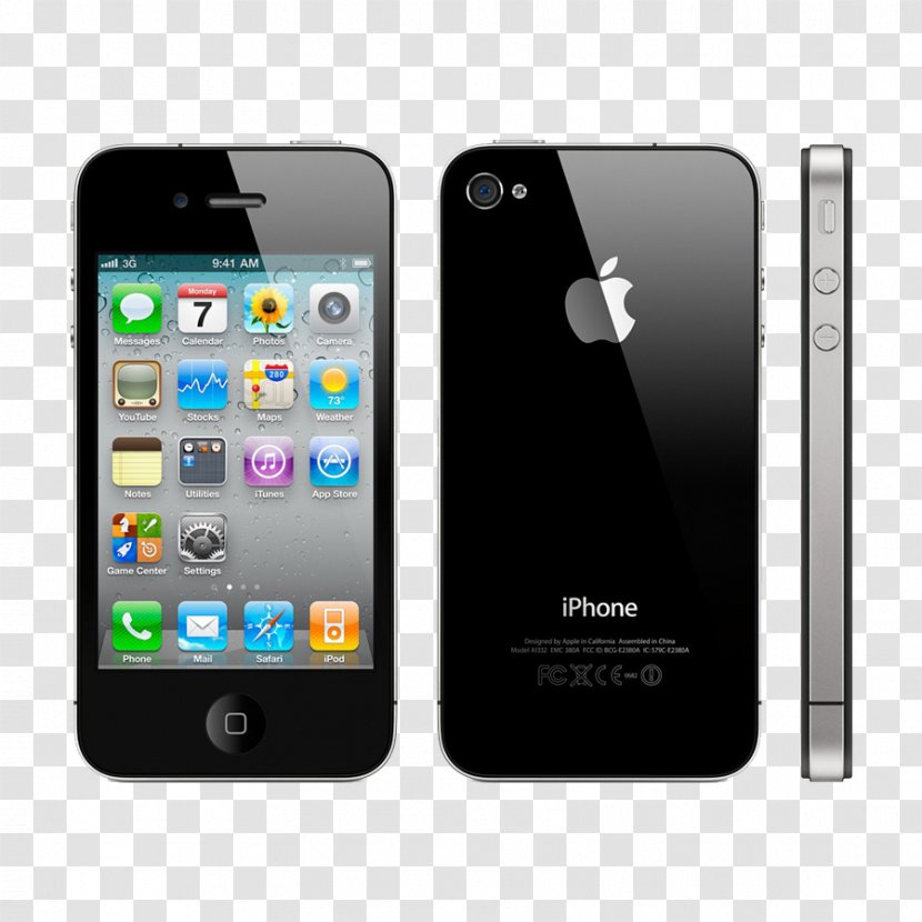 IPhone 4S 5s Apple - Portable Communications Device Transparent PNG