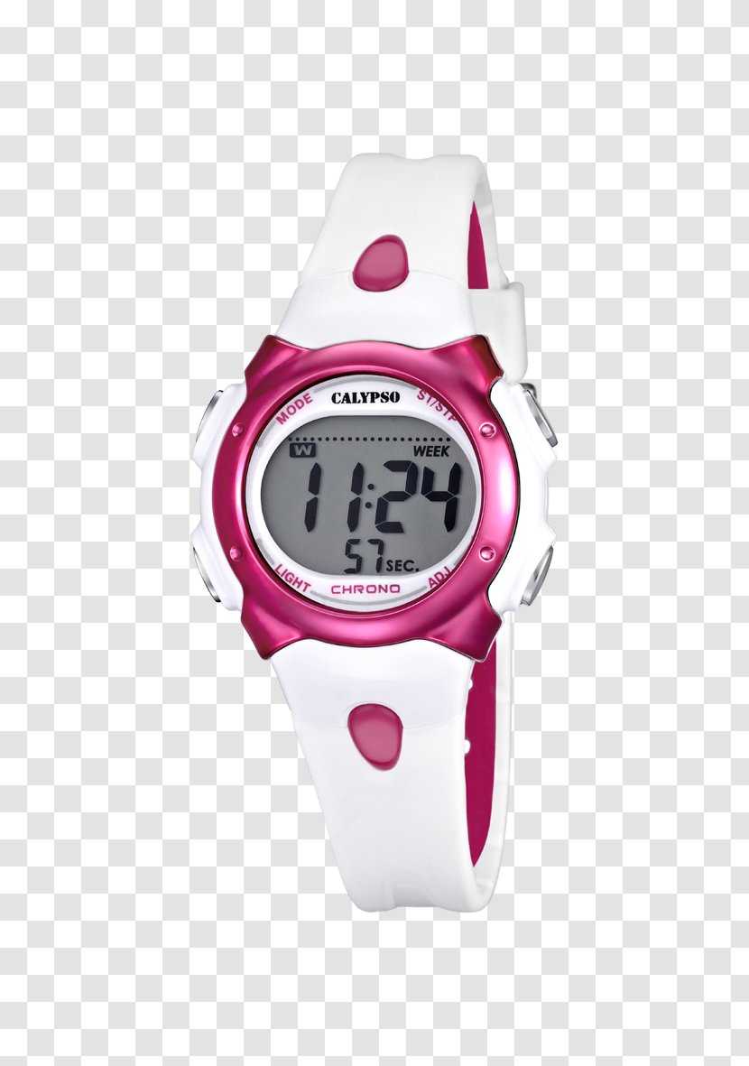 Digital Clock Watch Casio Child - Pedometer Transparent PNG