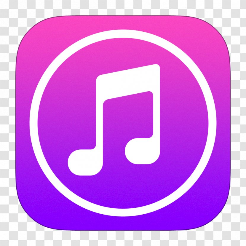 Pink Area Purple Text - Apple - ITunes Store Transparent PNG