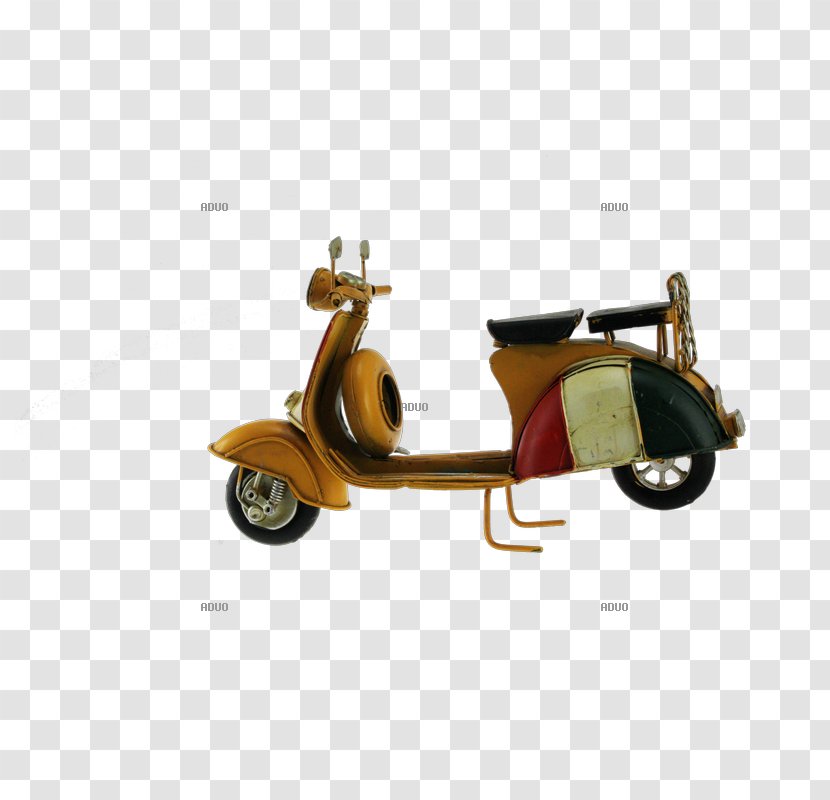 Product Design Vespa Motorized Scooter - Italy Transparent PNG