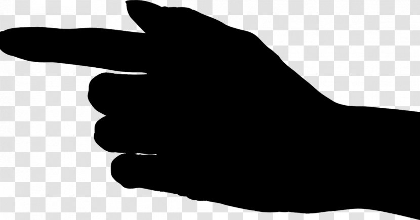 Thumb Clip Art Silhouette Animal Line - Finger - Sign Language Transparent PNG