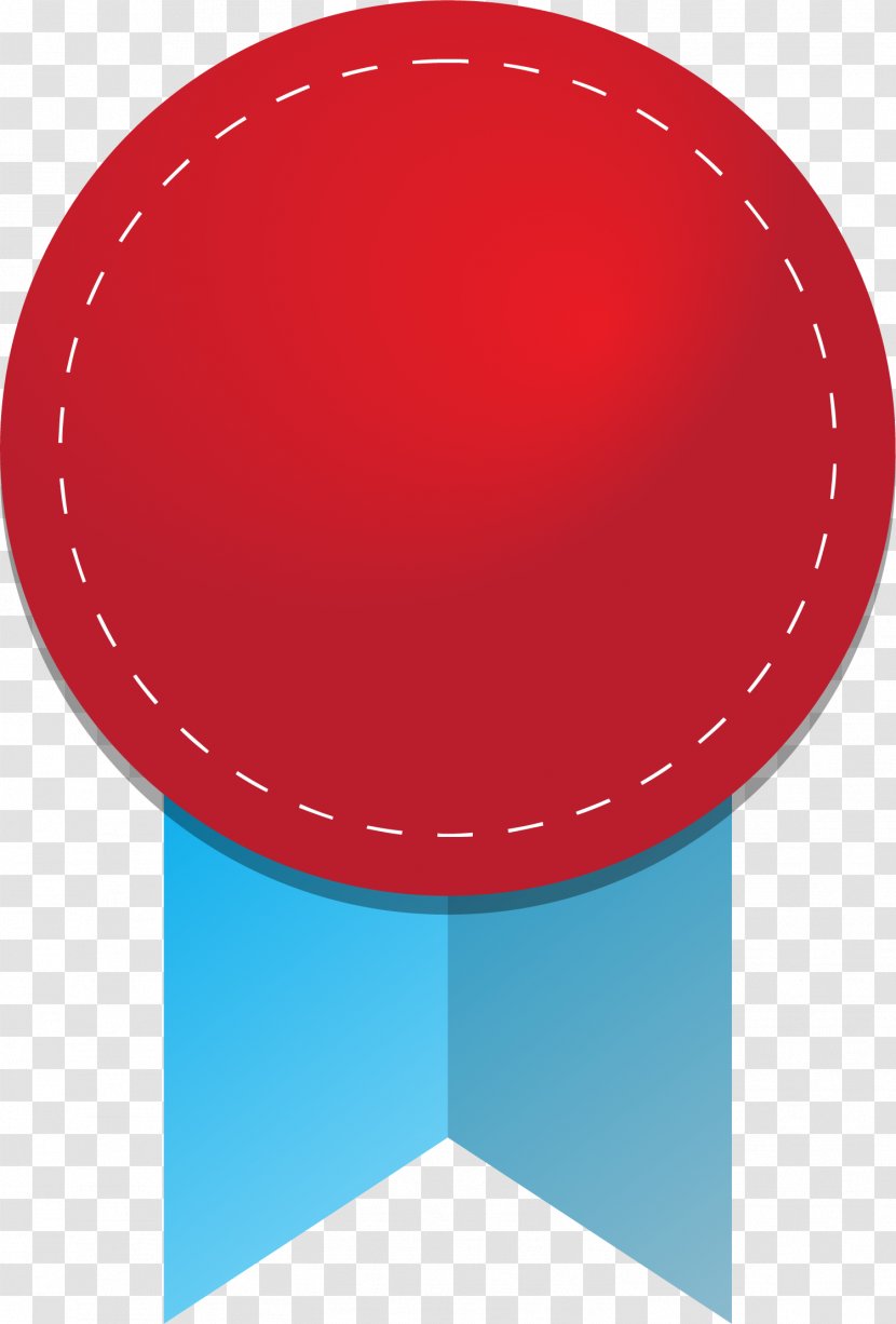 Red Designer Google Images - Ribbon - Hand Painted Circle Transparent PNG