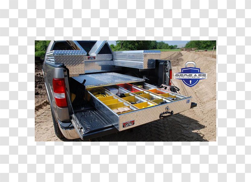 Tool Boxes Pickup Truck Drawer - Frame - Gull-wing Door Transparent PNG