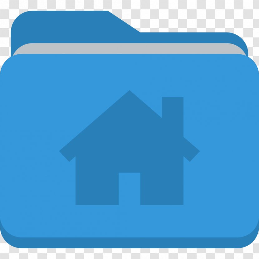 Blue Angle Area Sky - Folder House Transparent PNG