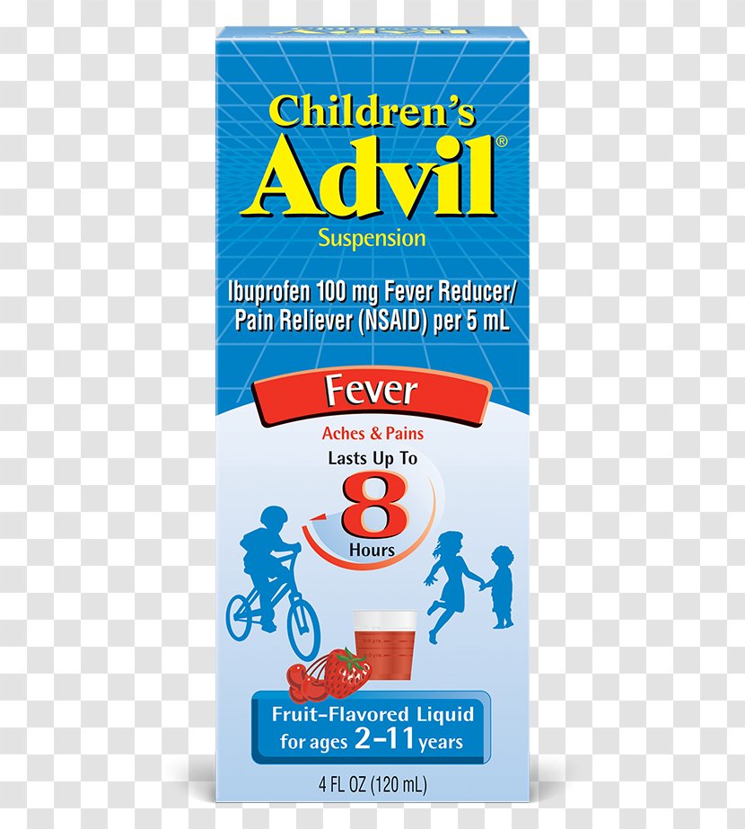 Ibuprofen Ache Analgesic Over-the-counter Drug Pharmaceutical - Tablet - Fever Child Transparent PNG