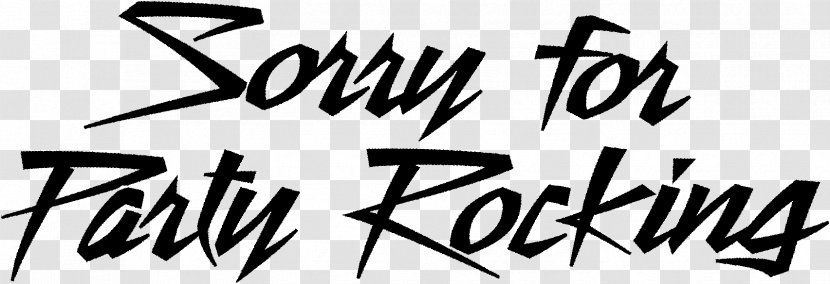 Logo Party Rock Anthem Sorry For Rocking LMFAO - Frame Transparent PNG