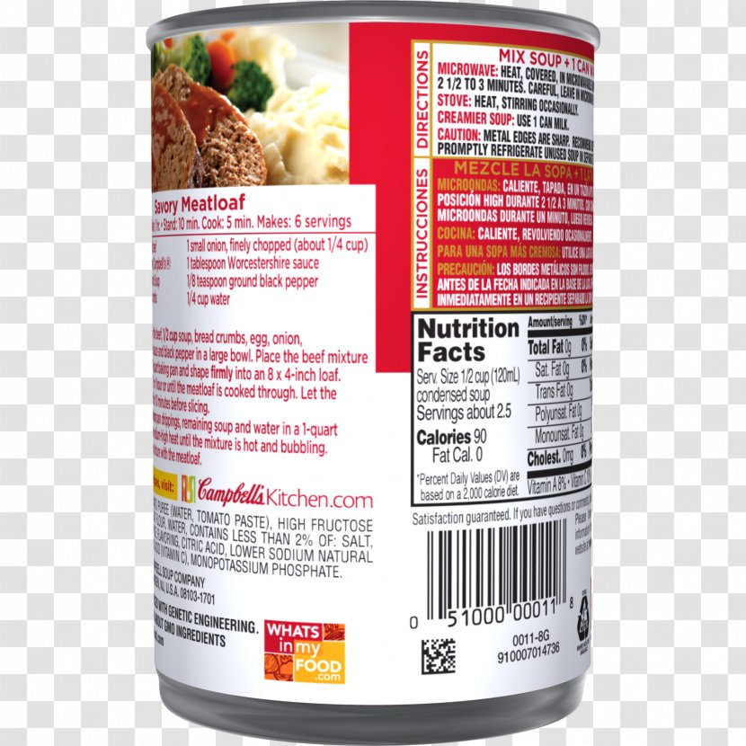 Tomato Soup Chicken Cream Food Campbell Company - Canning - Cooking Transparent PNG