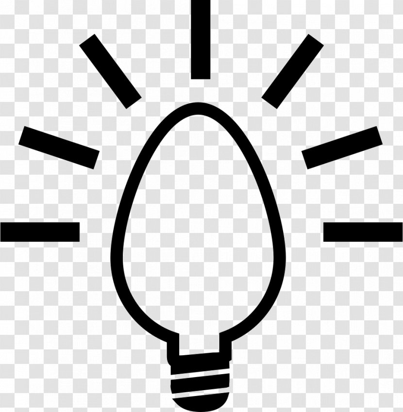 Vector Graphics Incandescent Light Bulb Symbol Logo Transparent PNG