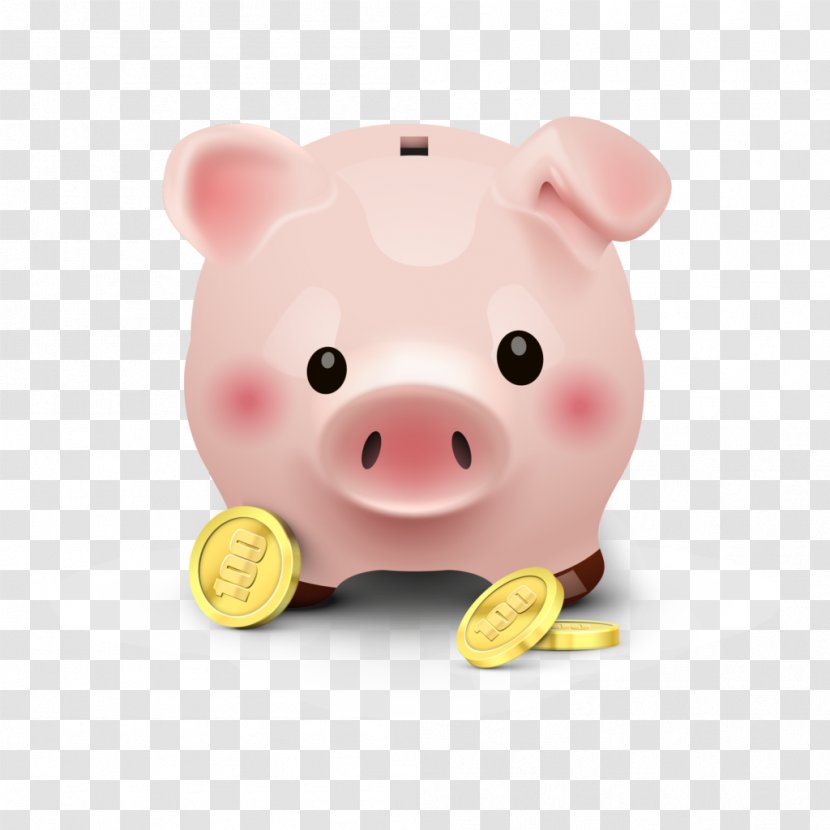 Snout Piggy Bank - Stuffed Toy - Pig Transparent PNG