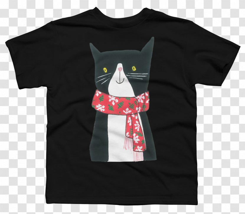 T-shirt Hoodie Clothing Sleeve - Design By Humans - Cat Lover T Shirt Transparent PNG