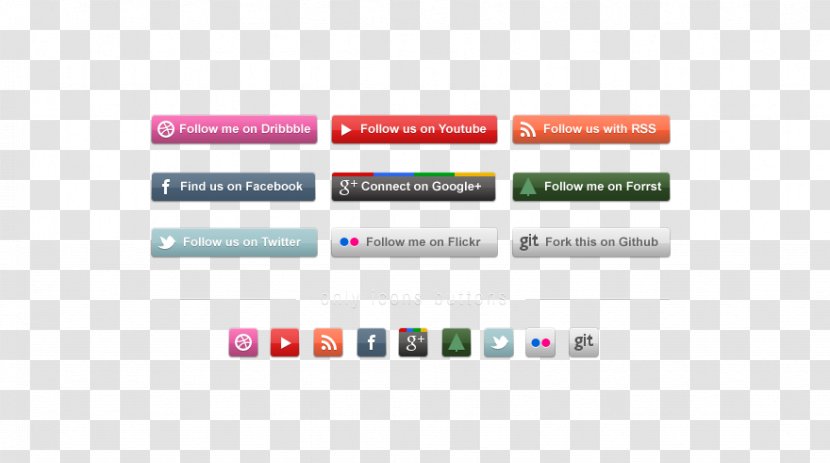 Button Text Box Logo Designer - Search - Social Buttons Transparent PNG