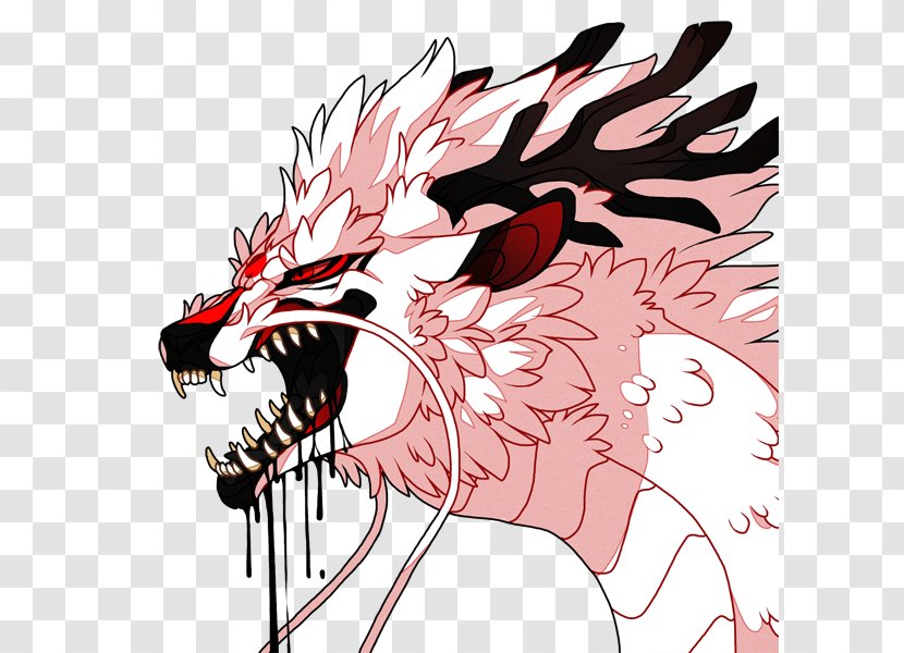 Demon Mouth Cartoon Jaw - Flower Transparent PNG